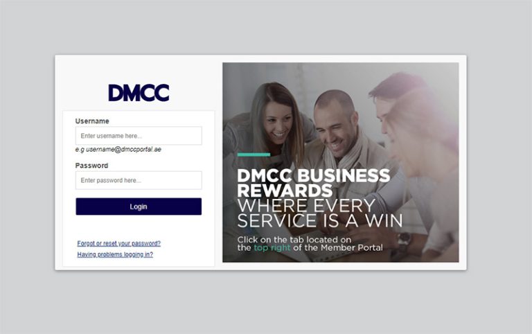 DMCC Portal login: Dubai Multi Commodities Centre 2024